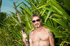 john mcafee releases parody video about virus software, bath salts